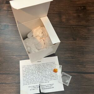 Amber Mineral Collectible